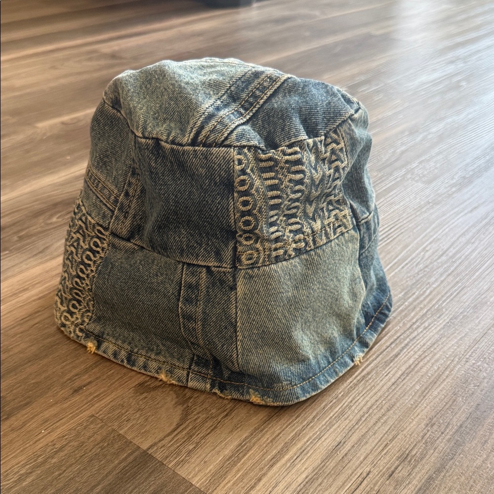 Marc Jacobs Blue Denim Hat